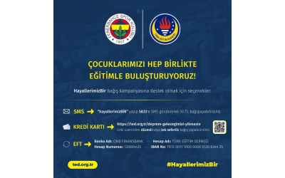 ÇOCUKLARIMIZI HEP BİRLİKTE EĞİTİM İLE BULUŞTURUYORUZ