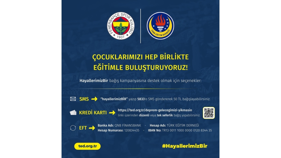 ÇOCUKLARIMIZI HEP BİRLİKTE EĞİTİM İLE BULUŞTURUYORUZ