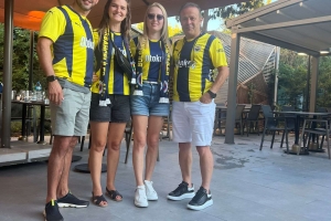 Fenerbahçemizin üç derneği dostluk yemeğinde bir araya geldi